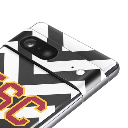 University of Southern California USC Chevron Pixel Skins